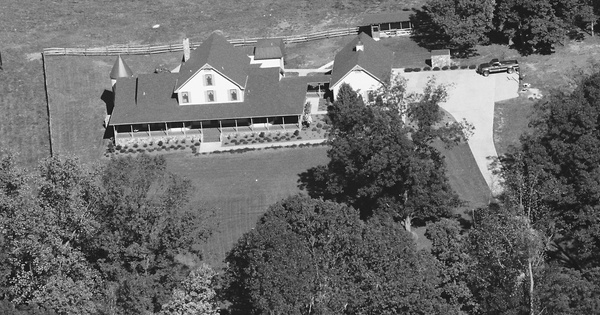 Vintage Aerial photo from 1993 in Iredell County, NC