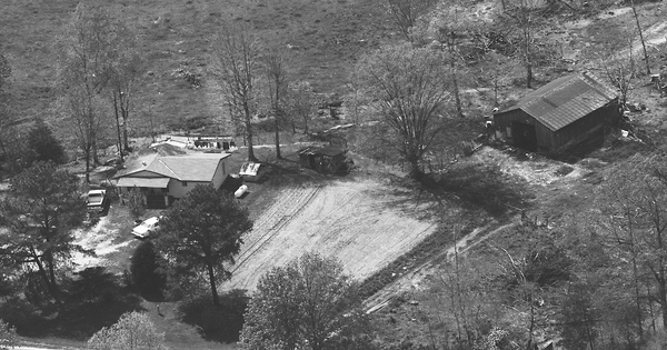 Vintage Aerial photo from 1991 in Jackson County, AL