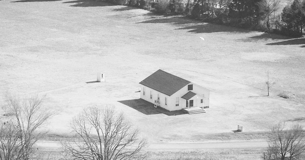 Vintage Aerial photo from 1985 in Perry County, AR