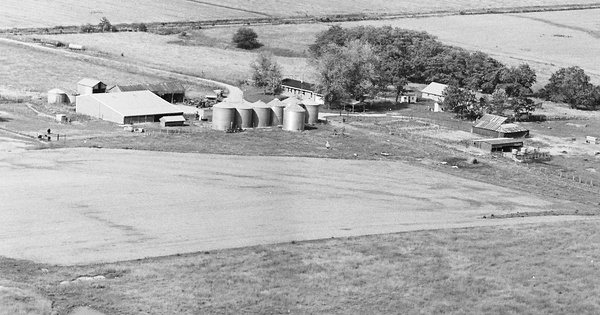 Vintage Aerial photo from 1980 in Callaway County, MO