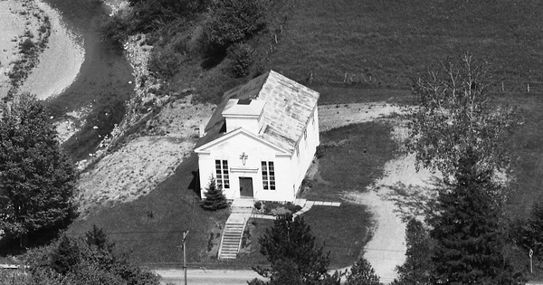 Vintage Aerial photo from 1988 in Chautauqua County, NY