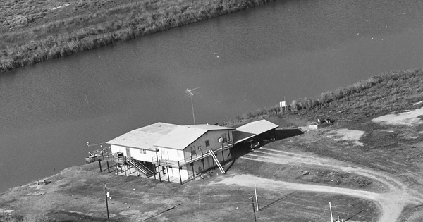 Vintage Aerial photo from -1986 in Jackson County, TX