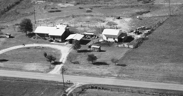 Vintage Aerial photo from 1993 in Iredell County, NC