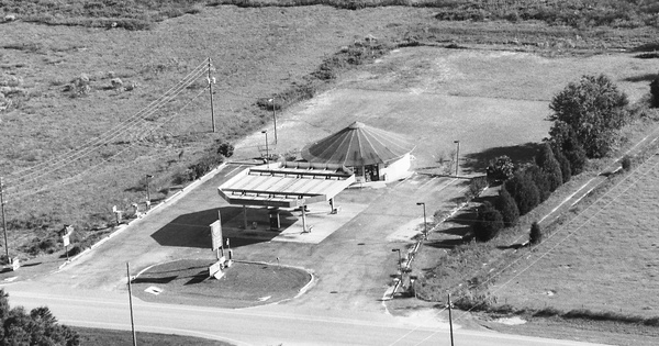 Vintage Aerial photo from 1995 in Gilchrist County, FL