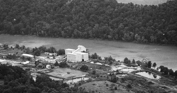 Vintage Aerial photo from 2000 in Greene County, PA
