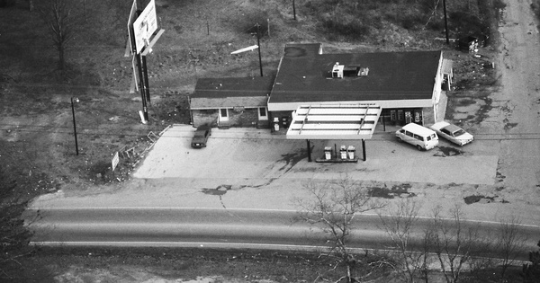 Vintage Aerial photo from 1987 in Carroll County, GA