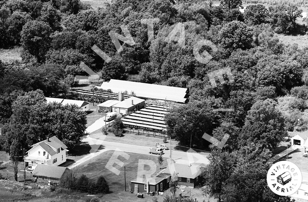 Vintage Aerial Wisconsin Trempealeau County 1973 11HTR27