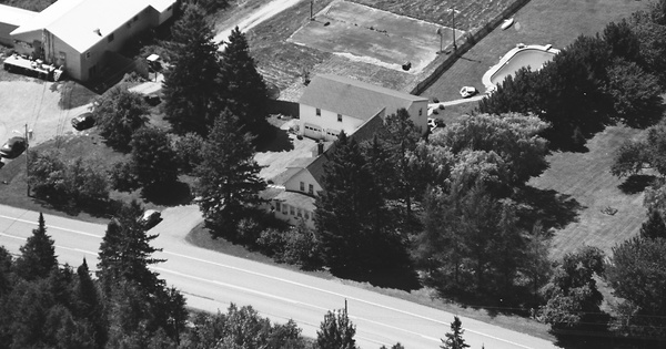 Vintage Aerial photo from 2001 in Penobscot County, ME