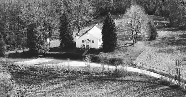 Vintage Aerial photo from 1989 in Upshur County, WV