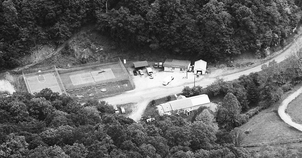 Vintage Aerial photo from 1992 in Logan County, WV