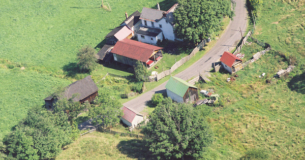 Vintage Aerial photo from 2000 in Marion County, WV