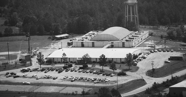 Vintage Aerial photo from 1988 in Jones County, GA