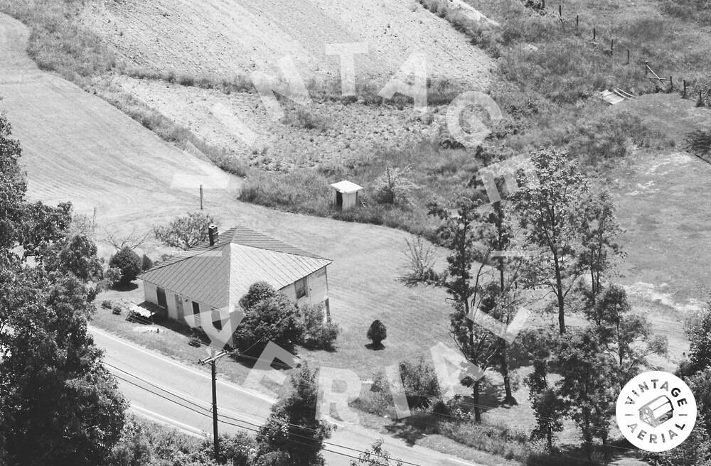 Vintage Aerial Virginia Nelson County 1983 70QNE23