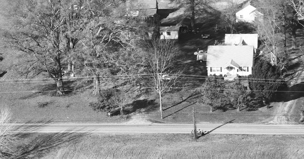 Vintage Aerial photo from 1986 in Chesapeake City, VA