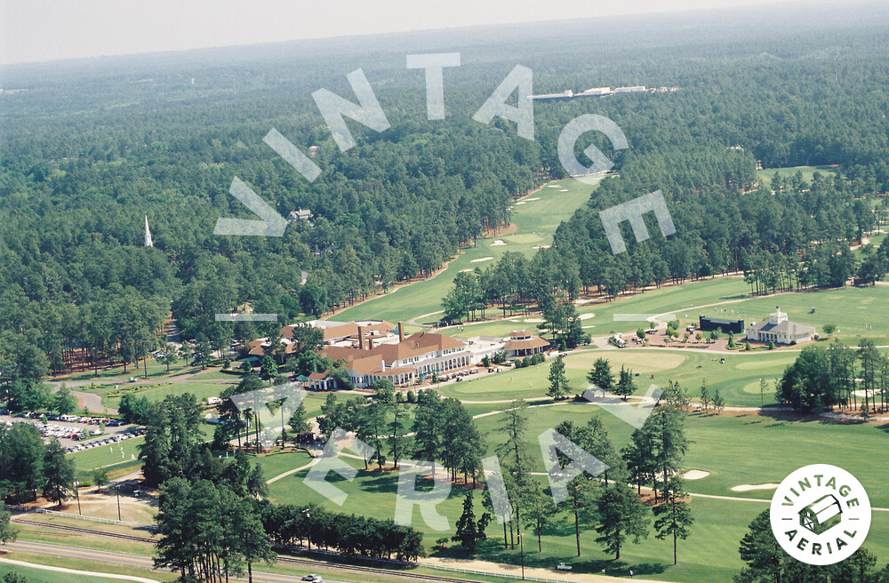 Vintage Aerial North Carolina Moore County 2002 101DMO16