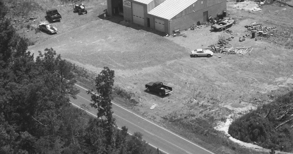 Vintage Aerial photo from 1987 in Randolph County, NC
