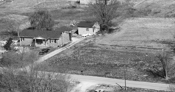 Vintage Aerial photo from 1987 in Lincoln County, TN