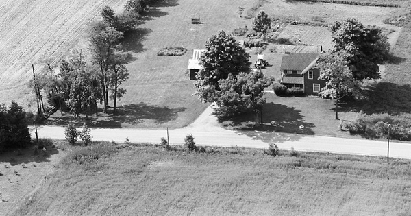 Vintage Aerial photo from 1982 in Ashland County, OH