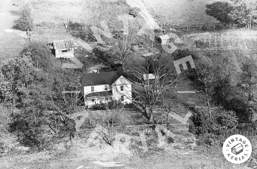 Vintage Aerial Virginia Wythe County 1963 23AWY3