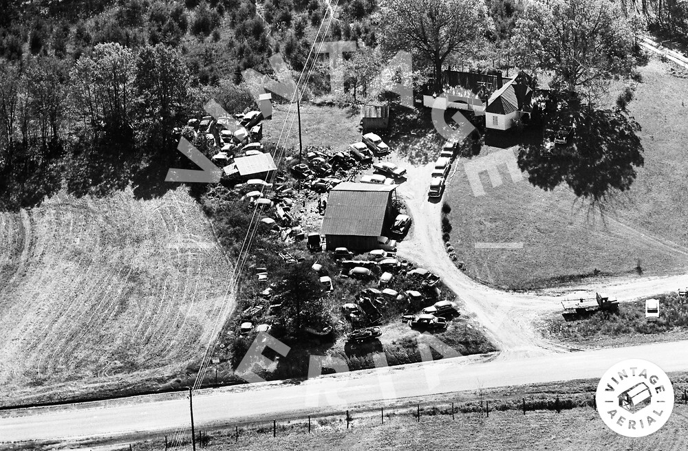 Vintage Aerial North Carolina Stokes County 1964 6BSTO18