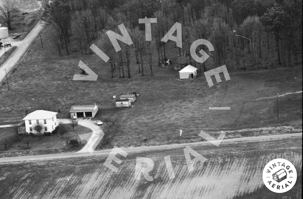 Vintage Aerial Ohio Knox County 1973 63NKN24
