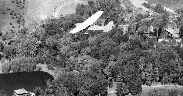 Vintage Aerial photo from 1983 in Delaware County, OH