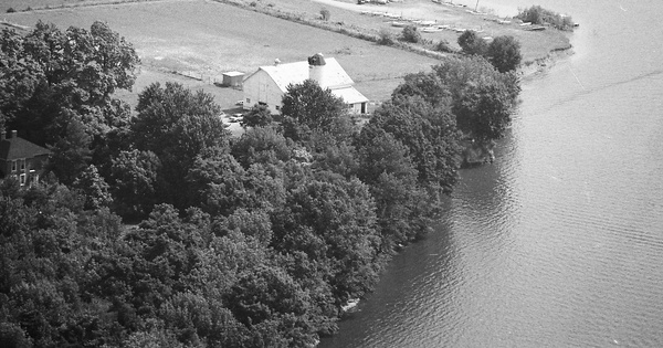 Vintage Aerial photo from 1989 in Delaware County, OH