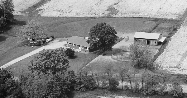 Vintage Aerial photo from 1980 in Wayne County, OH