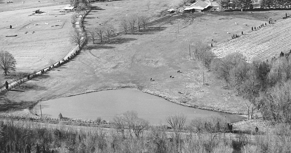 Vintage Aerial photo from 1982 in Mecklenburg County, NC