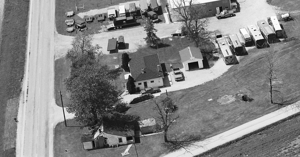 Vintage Aerial photo from 1986 in Greene County, OH