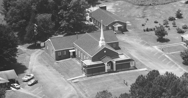 Vintage Aerial photo from 1991 in Calhoun County, AL