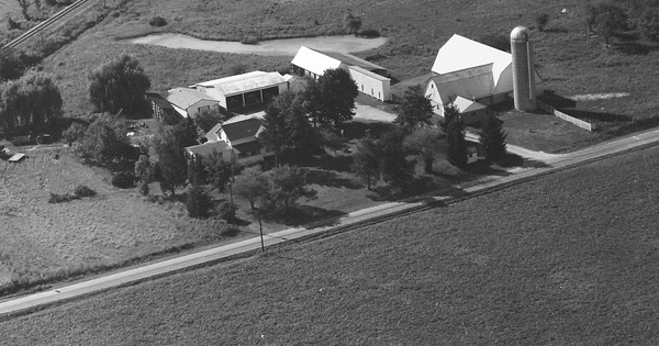 Vintage Aerial photo from 1995 in Medina County, OH