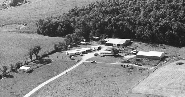 Vintage Aerial photo from 1998 in DeKalb County, IN
