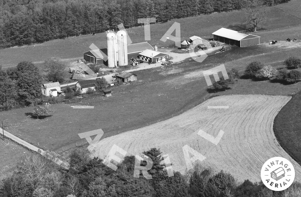 Vintage Aerial Pennsylvania Columbia County 1984 60TCO24