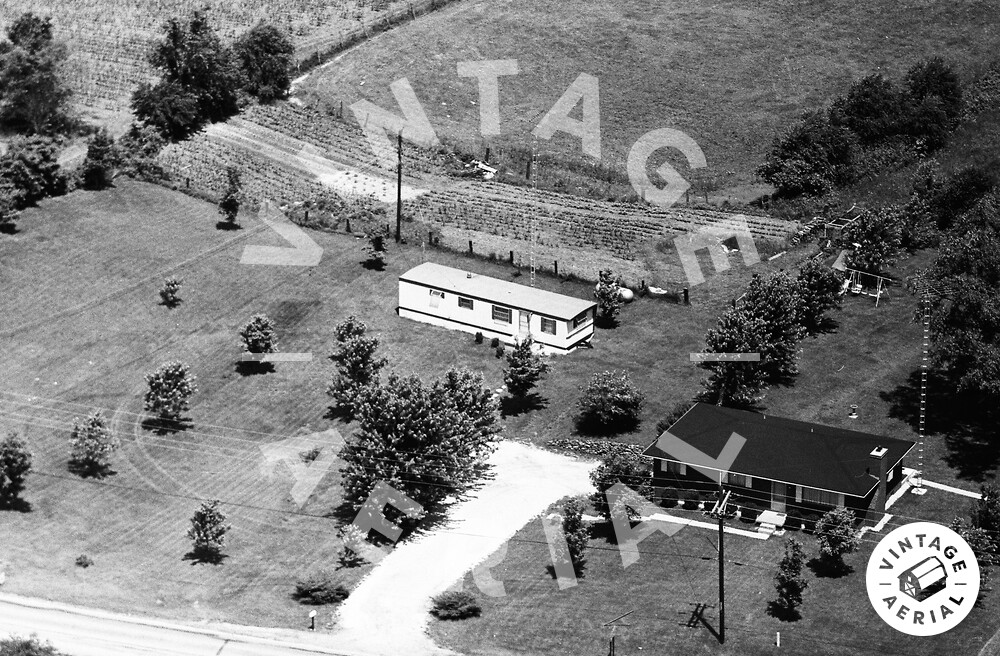 Vintage Aerial Indiana Lawrence County 1974 16FLA17