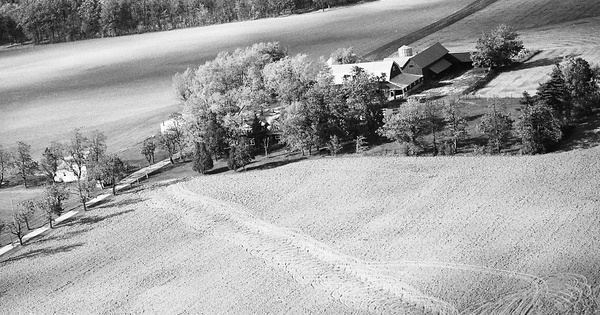 Vintage Aerial photo from 1976 in Jay County, IN