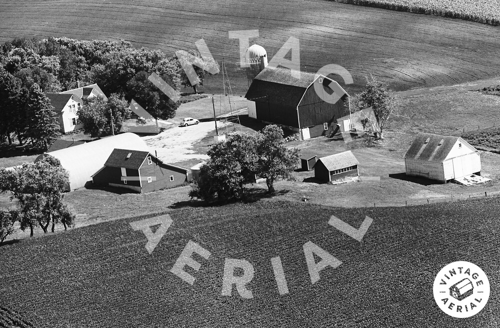 Vintage Aerial Minnesota Meeker County 1970 35PME13