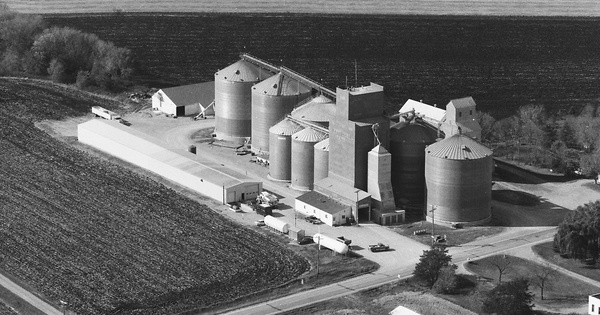 Vintage Aerial photo from 1997 in Nicollet County, MN