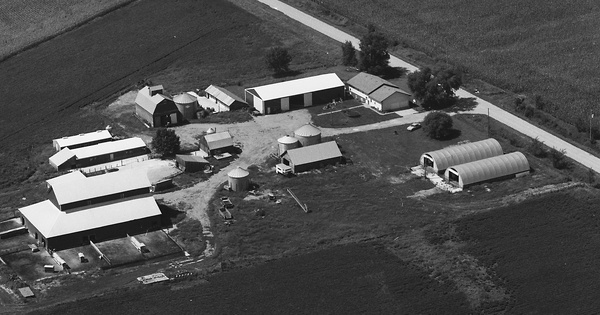 Vintage Aerial photo from 1998 in Sac County, IA