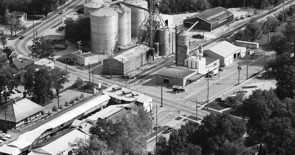 Vintage Aerial photo from 1984 in Ingham County, MI