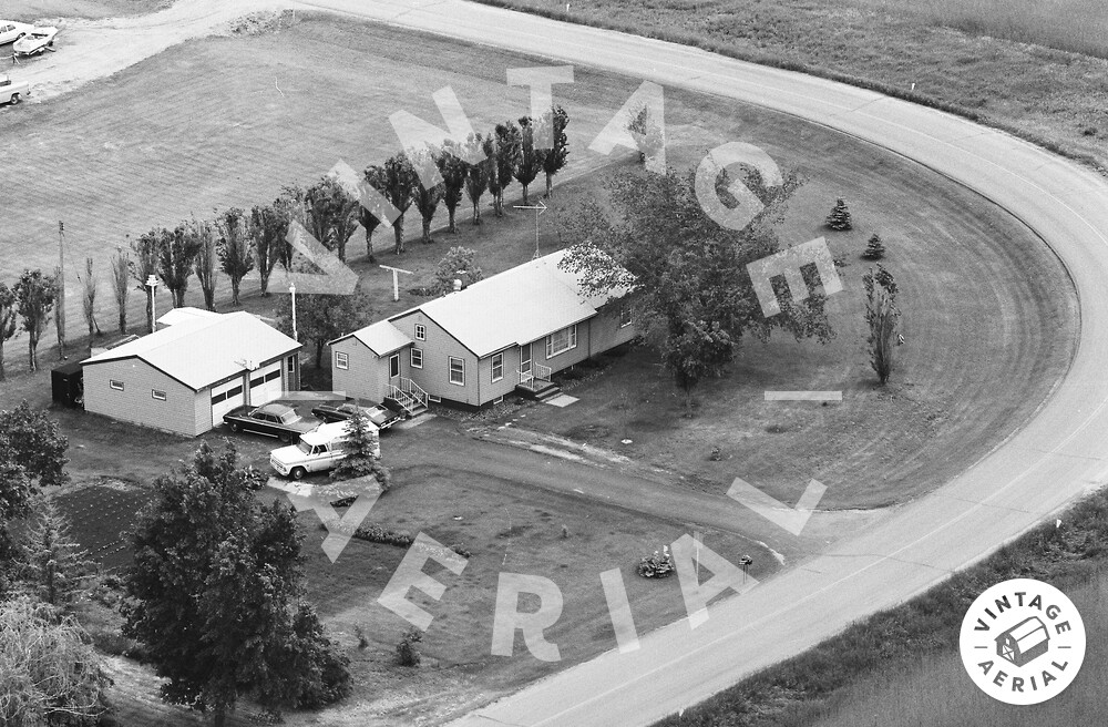 Vintage Aerial Minnesota Pope County 1979 53FPO12