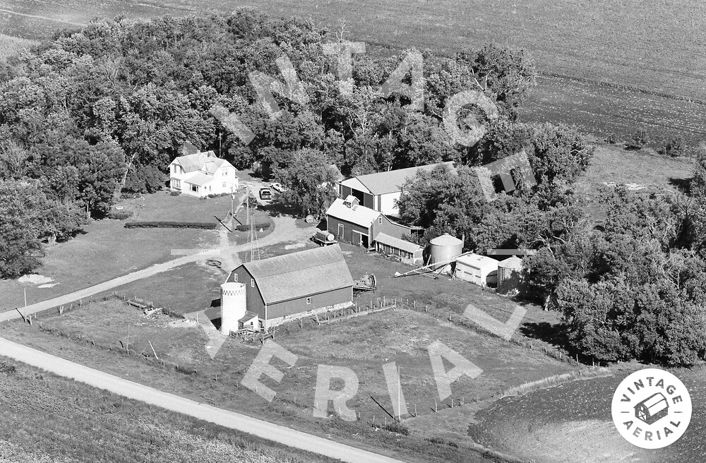 Vintage Aerial Minnesota Renville County 1979 2FRE1
