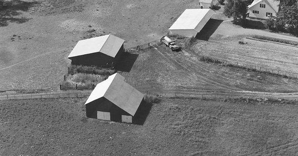 Vintage Aerial photo from 1980 in Henderson County, KY