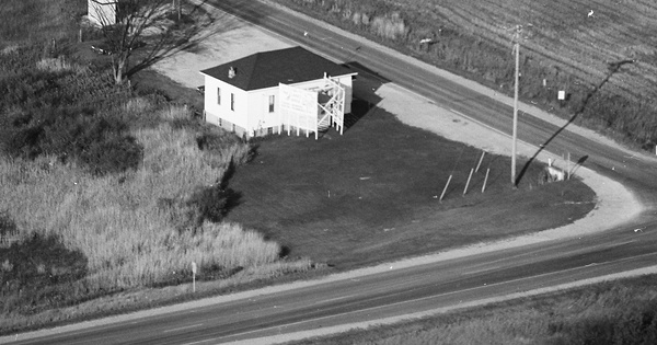 Vintage Aerial photo from 1982 in Iosco County, MI