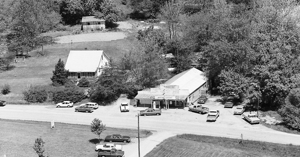 Vintage Aerial photo from 1980 in Spencer County, KY