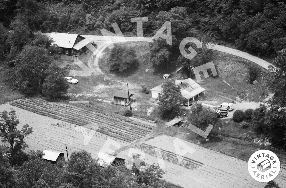 Vintage Aerial Kentucky Martin County 1984 31LMR20
