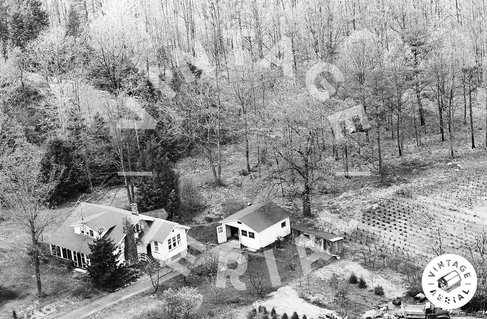 Vintage Aerial Pennsylvania Luzerne County 1963 8CLU26