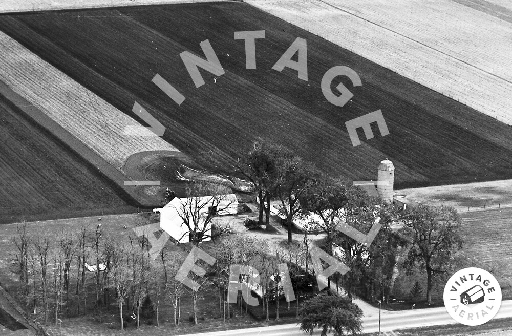Vintage Aerial Illinois Ogle County 1965 15BOG4