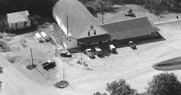 Vintage Aerial photo from 1995 in Holmes County, MS