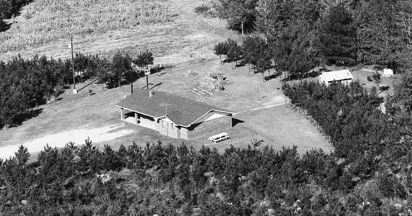 Vintage Aerial photo from 1988 in Kemper County, MS